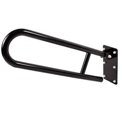 Foldable grab bar for disabled people 600 mm black