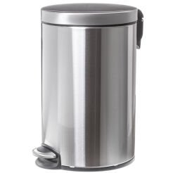 5 l matte stainless steel trash can