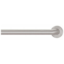 Straight handrail for disabled 500 mm matte stainless steel