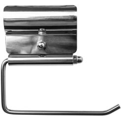 Toilet paper holder for disabled handrail Ø 32 matte stainless steel