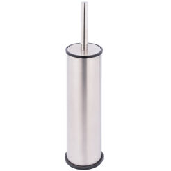 Wall-mounted stainless steel matte toilet brush