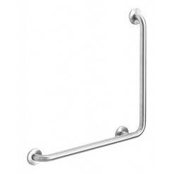 90° stainless steel polished grab bar for disabled