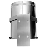 Podblatowy kosz na śmieci Faneco 30 l, stal matowa - 4