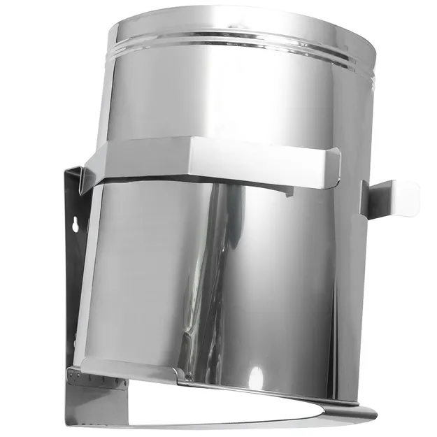 Podblatowy kosz na śmieci Faneco 30 l, stal matowa