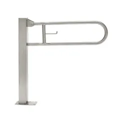 Foldable grab bar with column for disabled people 700 mm SN M