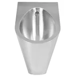 Faneco wall-hung urinal, matte steel - 2
