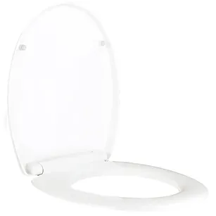 White toilet seat ABS
