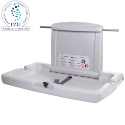 Horizontal foldable baby changing station PANDA