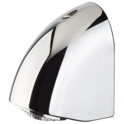 Vandal-resistant showerhead with tilt adjustment