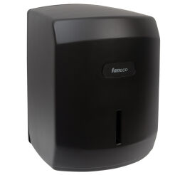 Calma Black roll towel dispenser