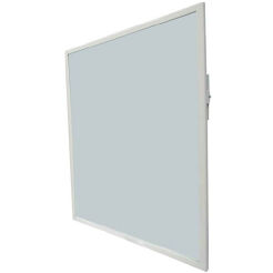 Tilting mirror 700 x 500 mm matte stainless steel