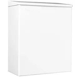 Wall-mounted sanitary waste bin 7l white