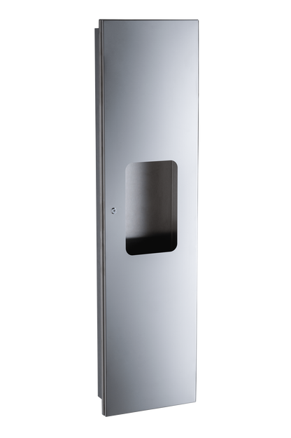 Zestaw do zabudowy Faneco HIT; pojemnik na ręczniki papierowe ZZ 400 listków + kosz 20 l podtynkowy