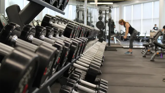 The use of touchless technology in gym and fitness club bathrooms.