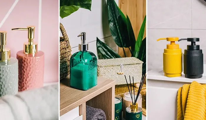 Metal or plastic soap dispensers?